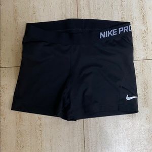 Nike pro shorts, lightly worn